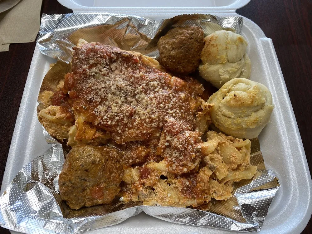 Ziti Meatballs